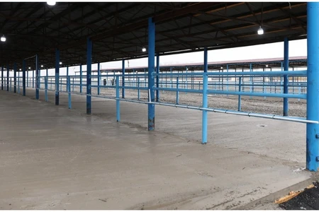 Bu rayonda mal bazarı bərpa olundu - FOTO