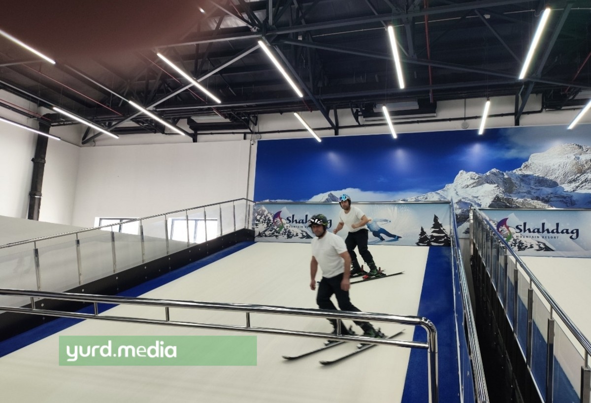 Şahdağda xizək sürməyi artıq simulyatorla öyrənmək mümkündür - FOTO