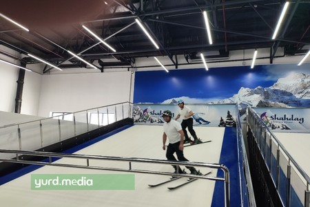 Şahdağda xizək sürməyi artıq simulyatorla öyrənmək mümkündür - FOTO