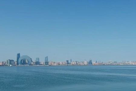 Yeni turizm istiqaməti: Xəzər dənizində gəmi kruizləri - VİDEO