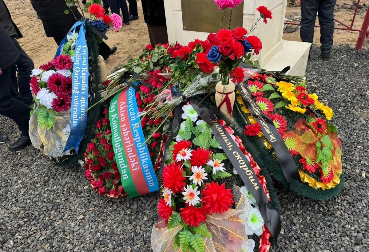 AZAL-ın təyyarəsi qəzaya uğrayan yerdə ANIM TƏDBİRİ