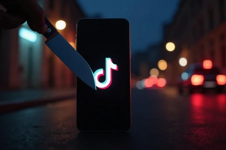 TikTokda arvadına mesaj göndərən qonşusunun barmaqlarını kəsdi