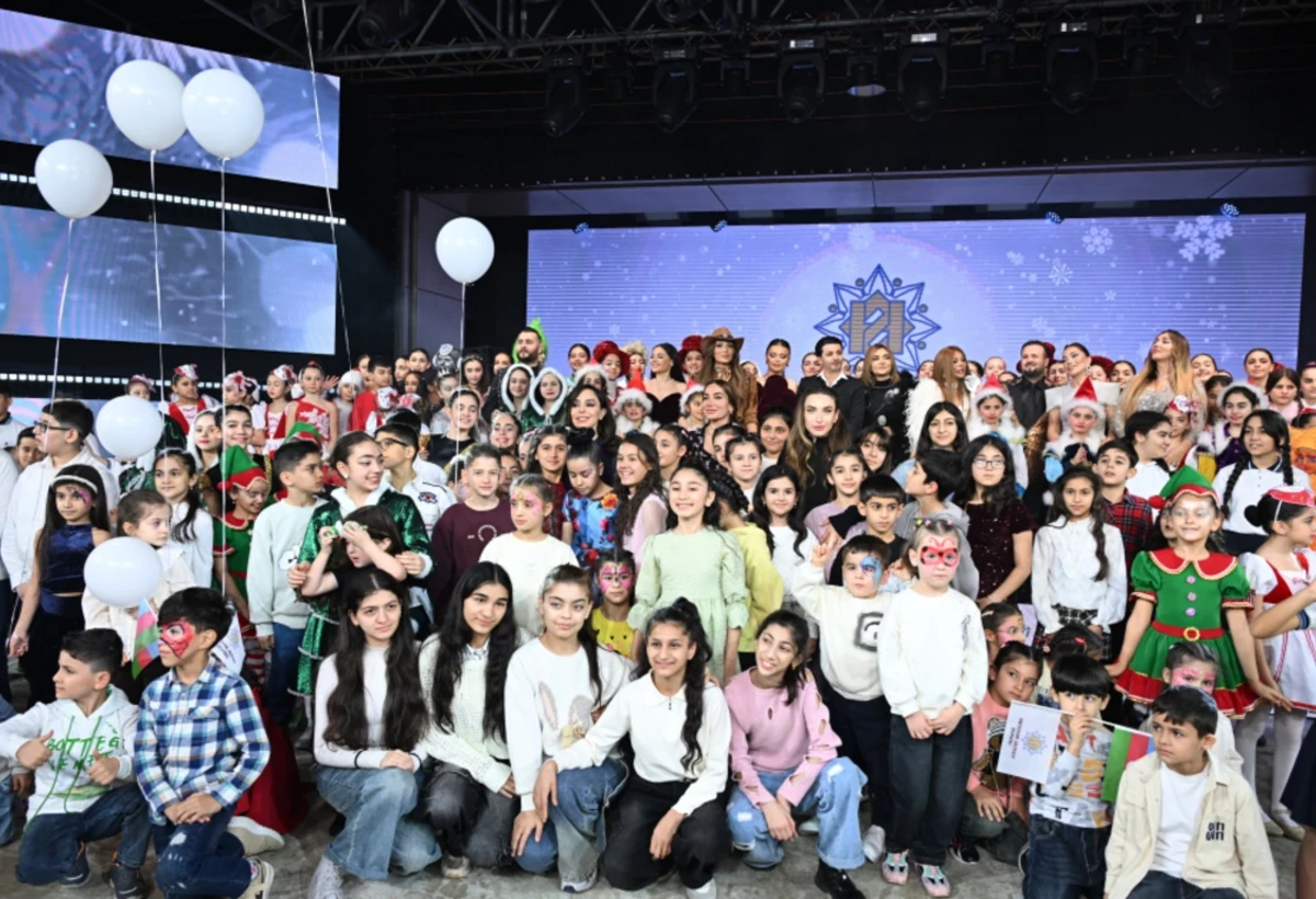 Heydər Əliyev Fondundan qayğıya ehtiyacı olan uşaqlara Yeni İl ovqatı - FOTO