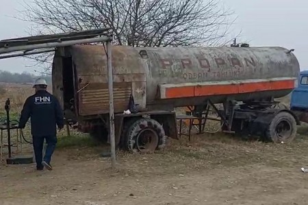 Qanunsuz işləyən maye qazdoldurma məntəqəsi AŞKARLANDI - VİDEO