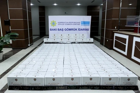 Ölkəyə qanunsuz gətirilən külli miqdarda siqaret AŞKARLANIB - VİDEO