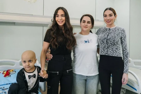 Leyla Əliyeva və Arzu Əliyeva Milli Onkologiya Mərkəzini ziyarət ediblər