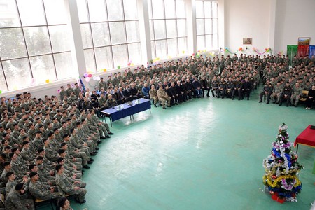 Azərbaycan Ordusunda Dünya Azərbaycanlılarının Həmrəyliyi Günü və Yeni il qeyd edilib