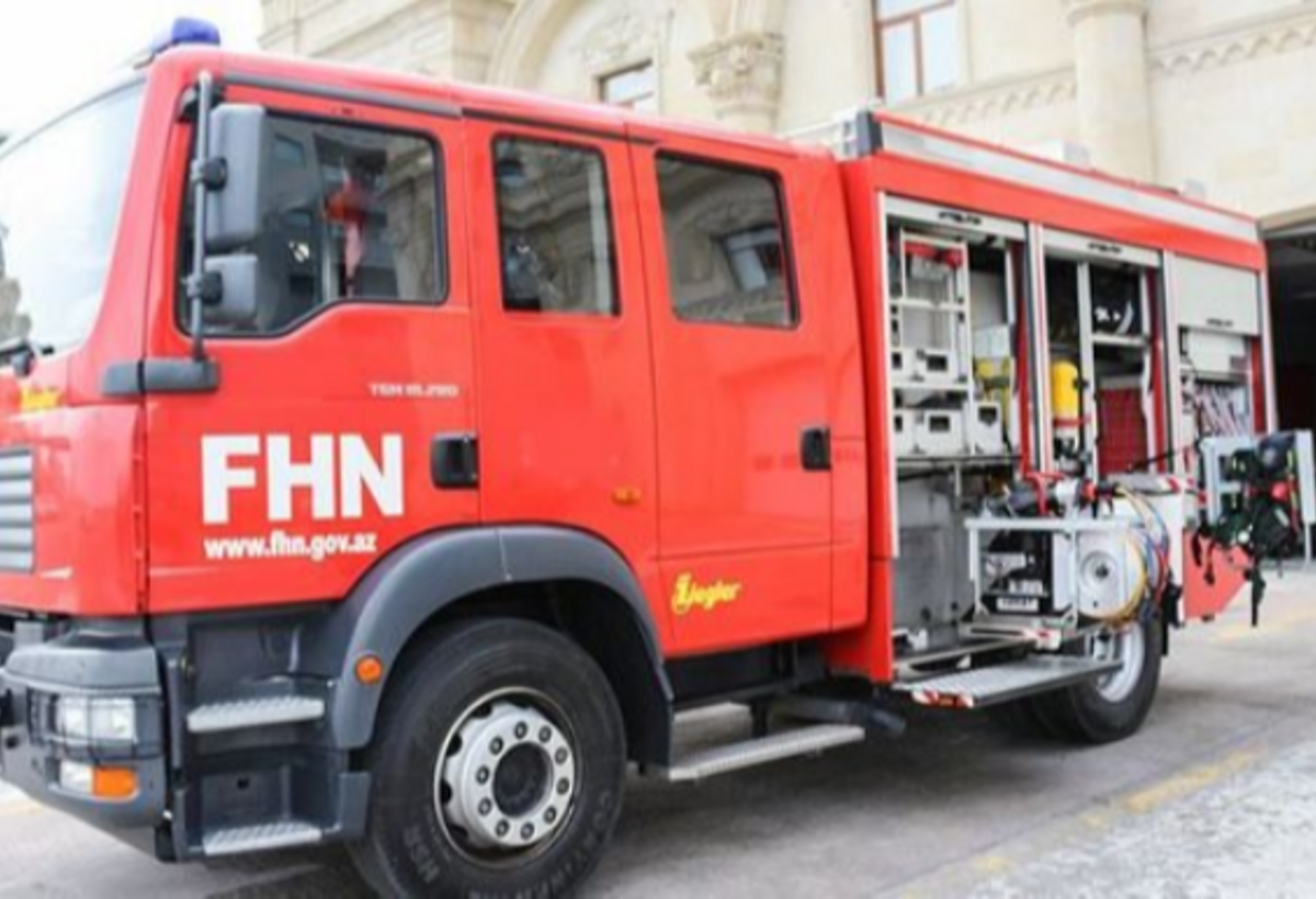 Bakıda restoranda YANĞIN