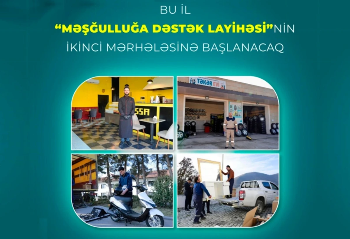 Məşğulluğa dəstəklə bağlı yeni layihə başlanılır