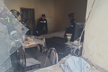 Qazaxda qaz sızması partlayışa səbəb oldu - VİDEO