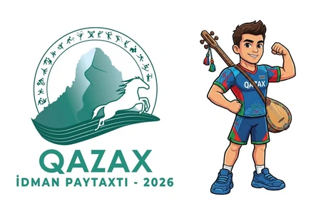 Aşıq idmançı Qazaxın maskotu oldu