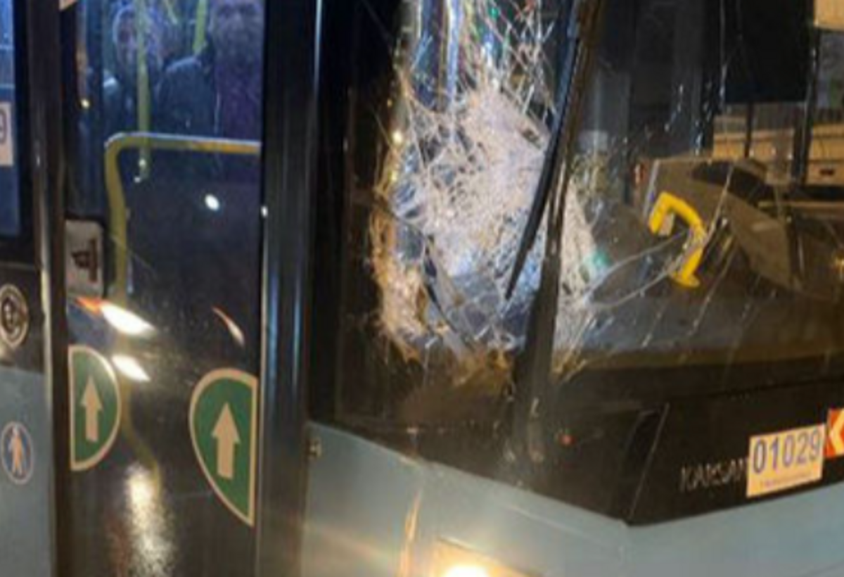 Sumqayıtda avtobus qəza törətdi