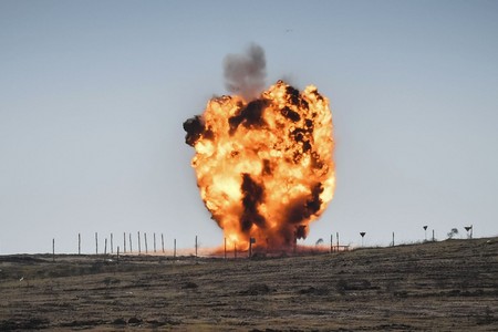 Ağdərədə PARTLAYIŞ: Minaaxtaranın ayağı amputasiya olundu