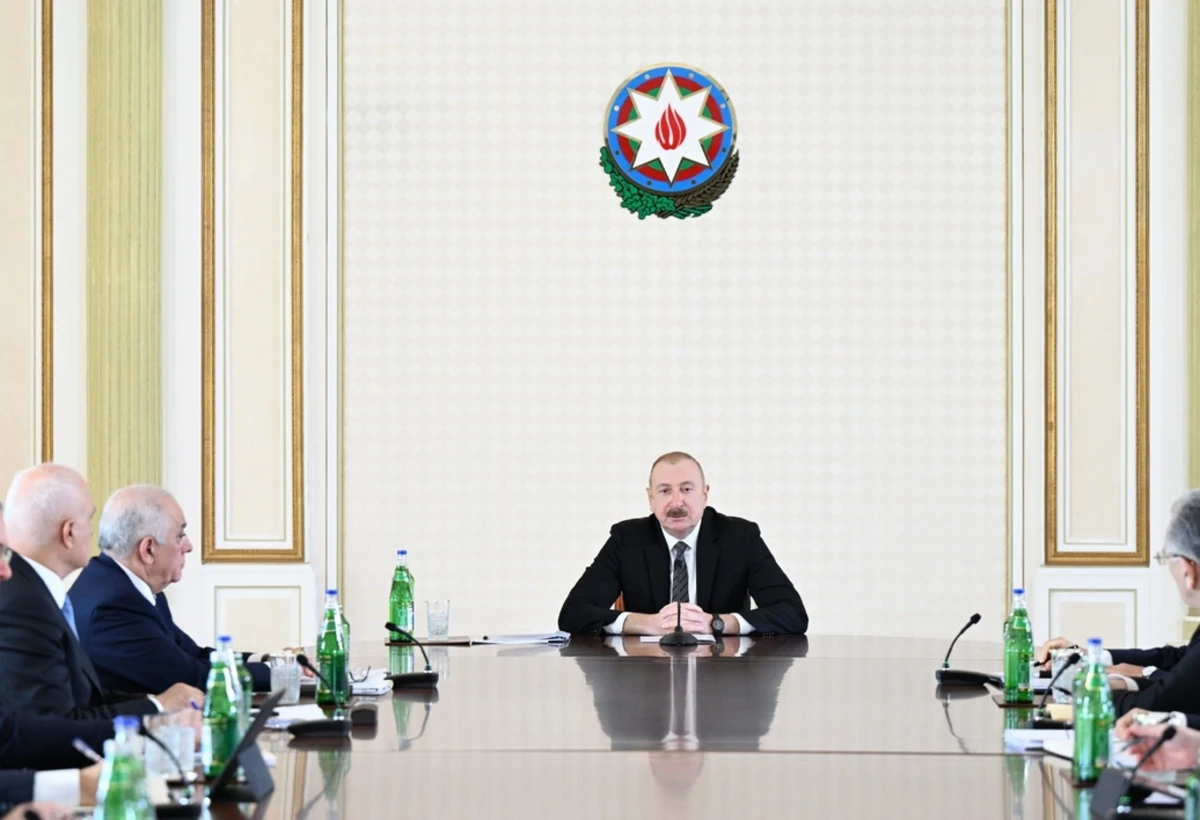 Prezident: İki böyük su anbarının tikintisinə hazırlıq işləri gedir