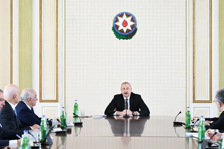 Prezident: İki böyük su anbarının tikintisinə hazırlıq işləri gedir