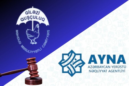“Giləzi-Quşçuluq şirkəti” məhkəmə ilə AYNA-nın yazdığı 2 min manat cəriməni LƏĞV ELƏTDİRDİ