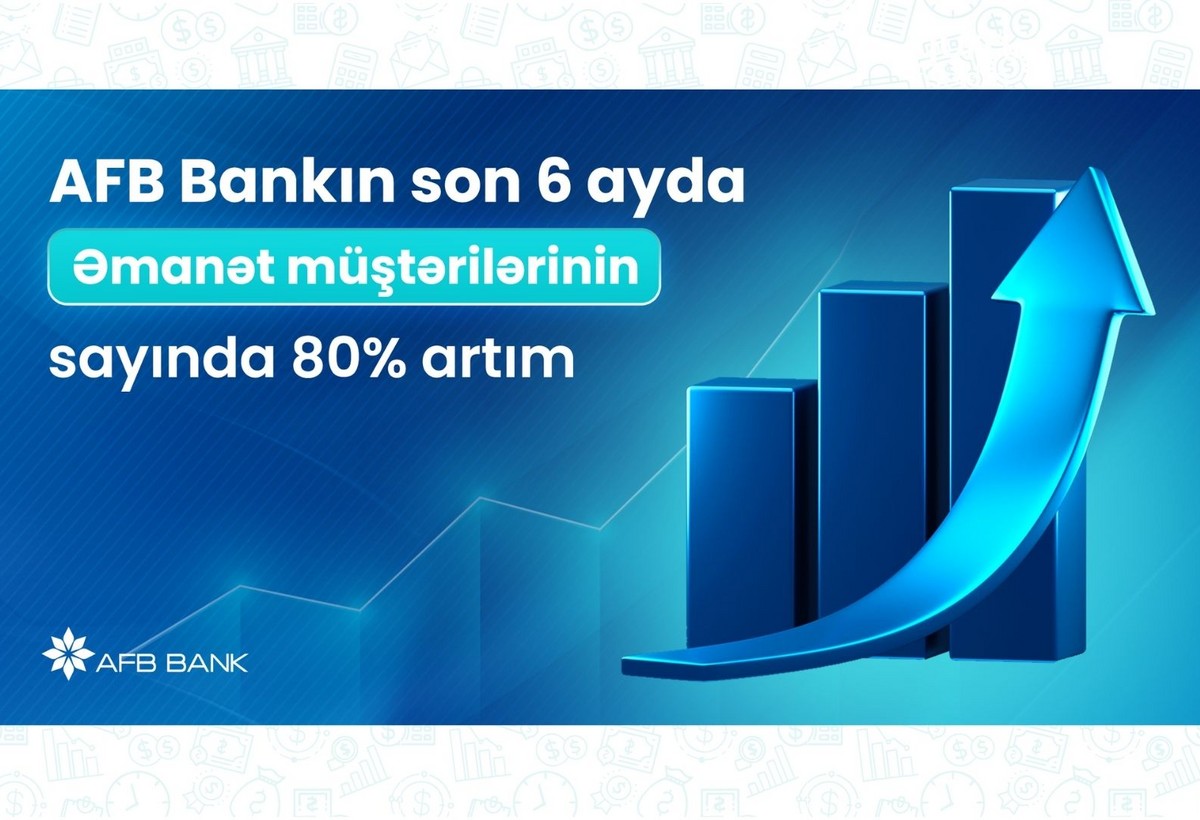 AFB Bankın son 6 ayda əmanət müştərilərinin sayında 80% artım!