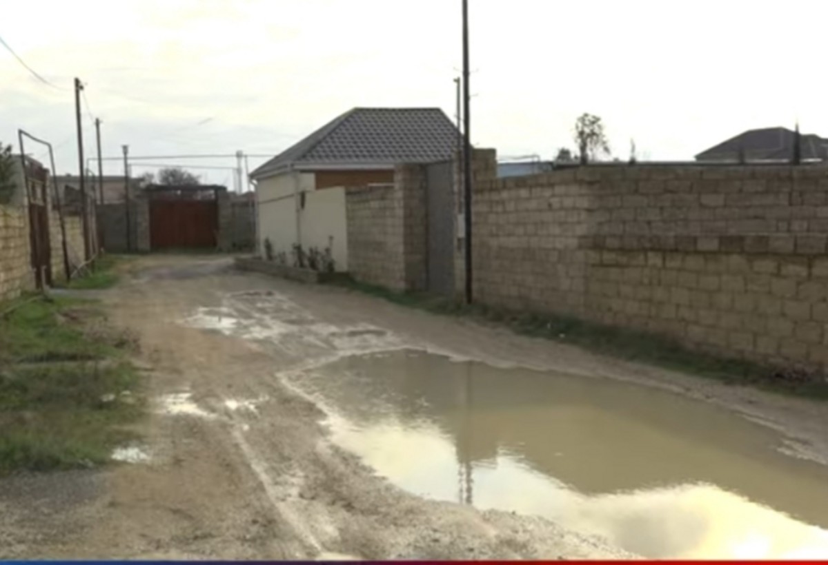 Bakının kanalizasiya sistemi, içməli su xətti olmayan yaşayış massivi - VİDEO