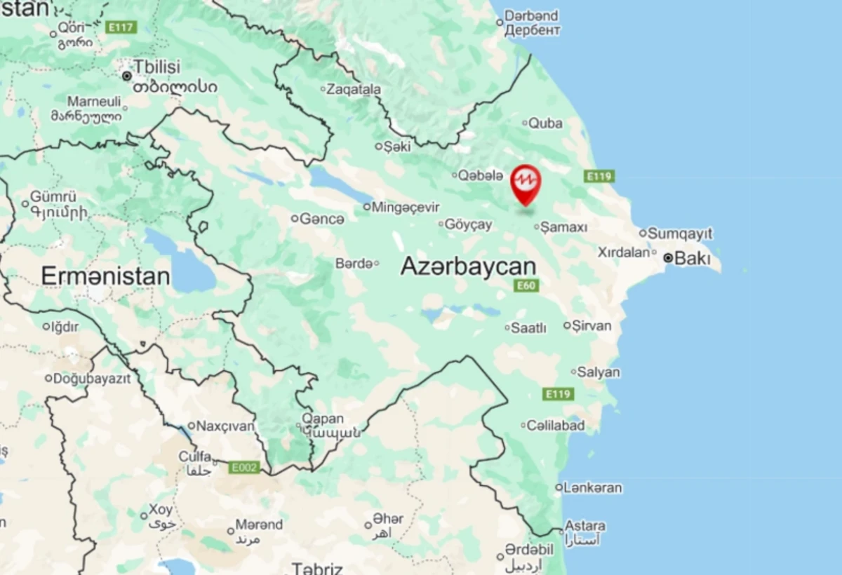 Şamaxıda 3,8 maqnitudalı ZƏLZƏLƏ