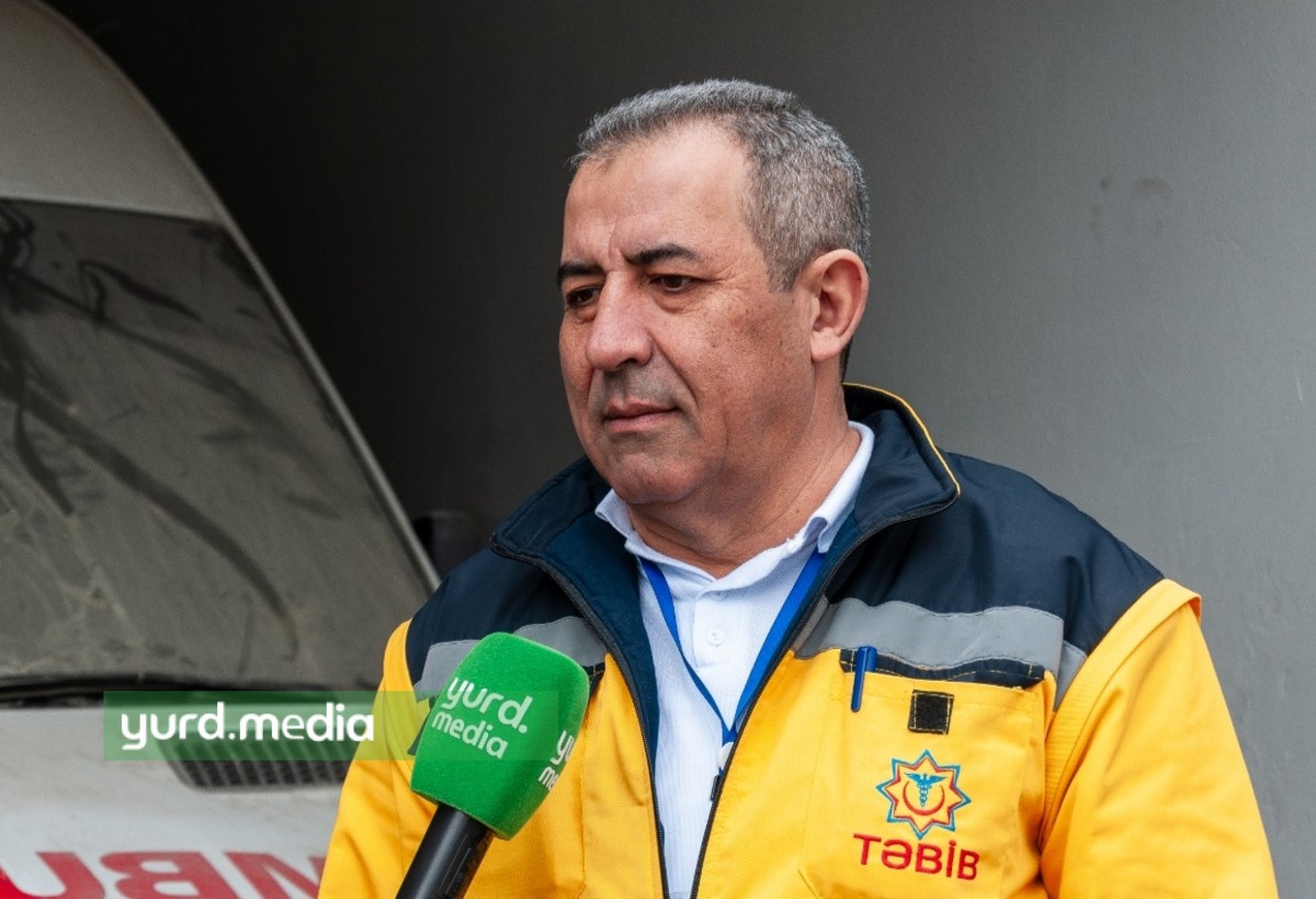 Təcili tibbi yardım həkimi Şahin Çerpanov