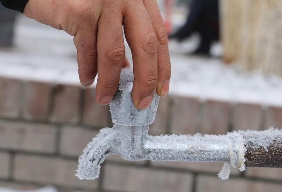 Su borularının donvurması gözlənilir - XƏBƏRDARLIQ