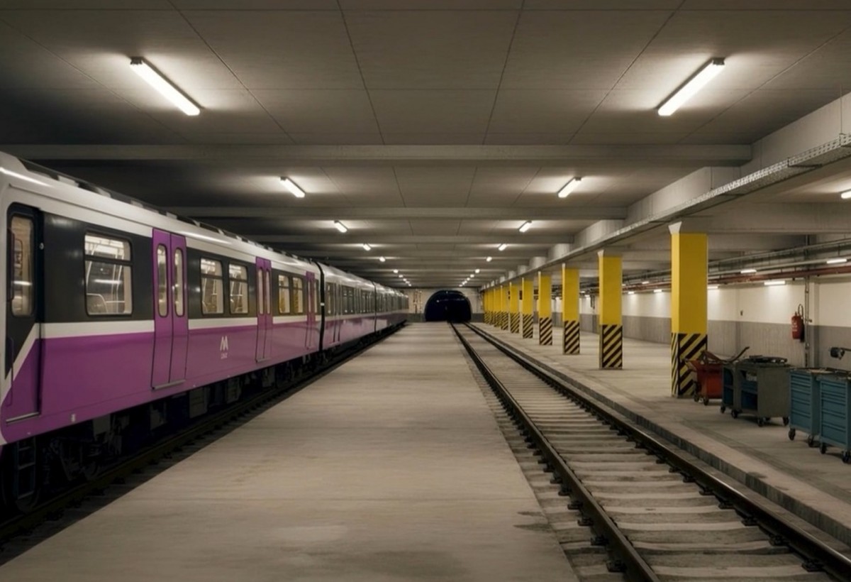 Metronun iki stansiyası arasında əlavə piyada tuneli inşa olunur