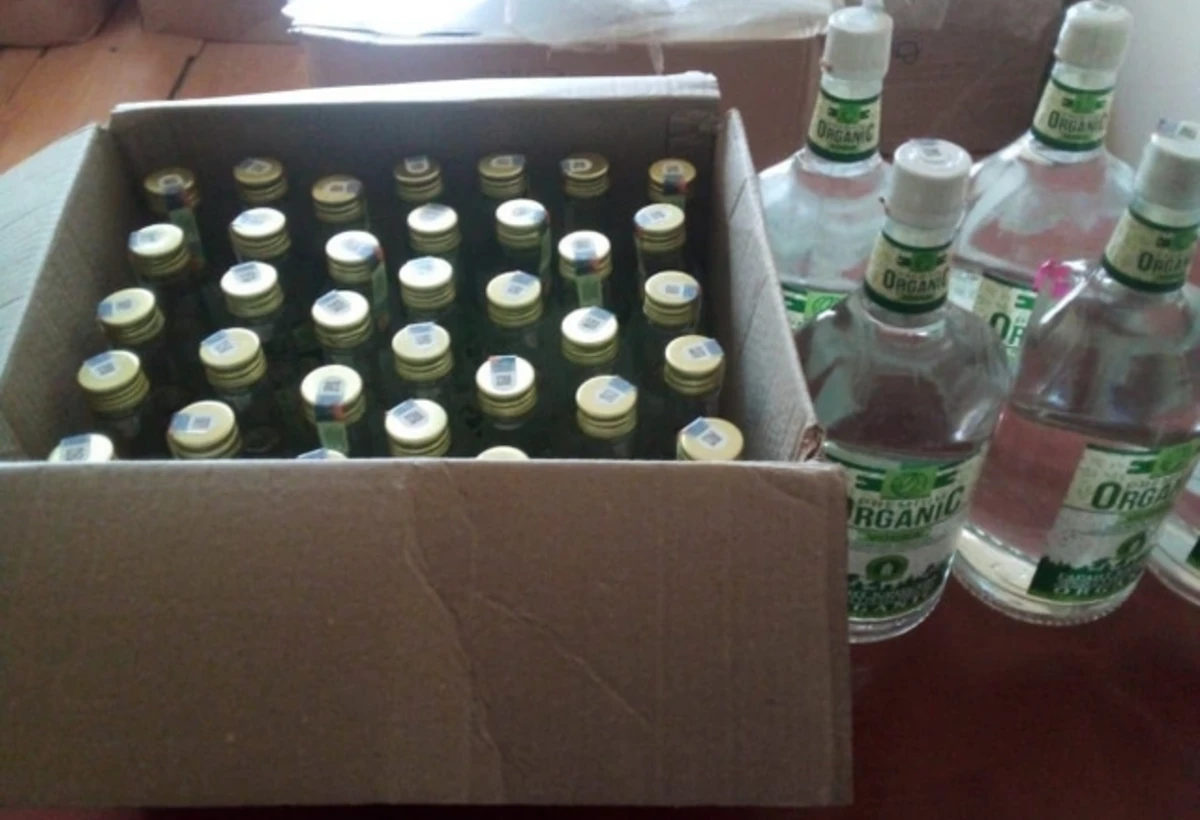 Gəncədə saxta Organic araqları düzəldib satanlar aşkarlandı