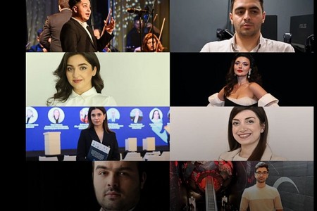 Prezidentin təltif etdiyi gənclərin TƏQDİMATI - FOTO