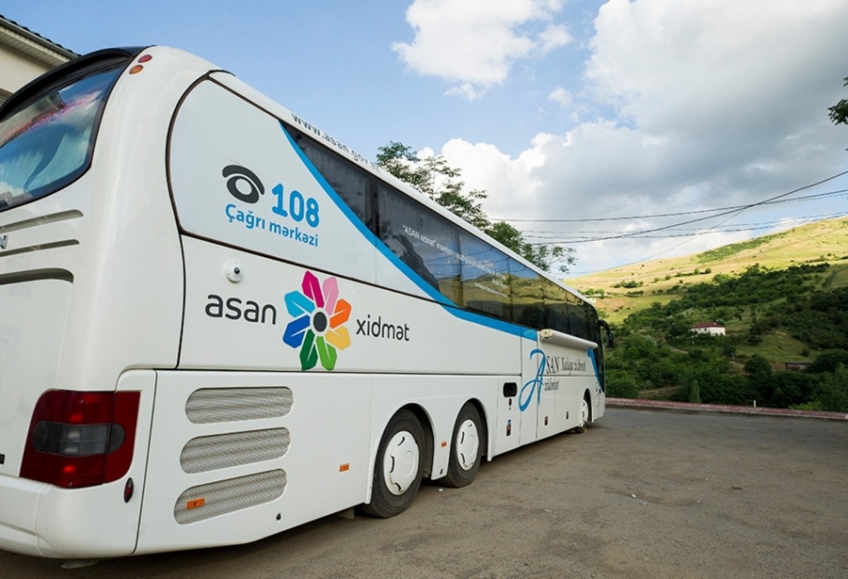 Bu ay Səyyar ASAN-ın xidmət göstərəcəyi rayonlar - SİYAHI
