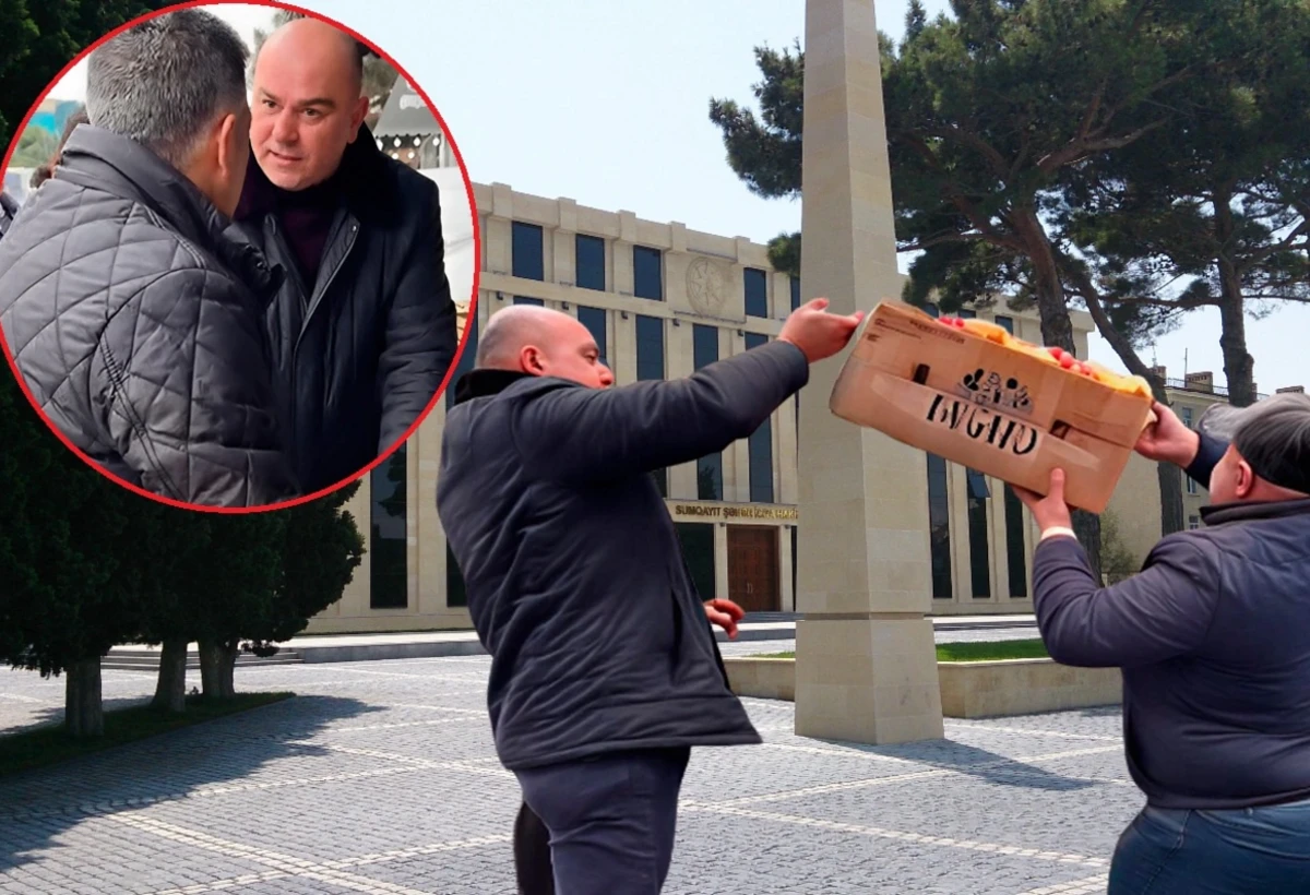 Küçədə satılan almanı müsadirə edən məmura İcra Hakimiyyətində yeni vəzifə verildi