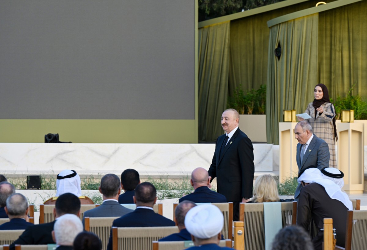 Dost ölkələrin liderlərinin “Zayed İnsan Qardaşlığı Mükafatı”nın təqdimolunma mərasiminə TƏBRİK VİDEOMÜRACİƏTLƏRİ