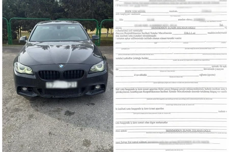 Hüquqsuz avtomobil idarə edən narkotik aludəçisi aşkarlandı