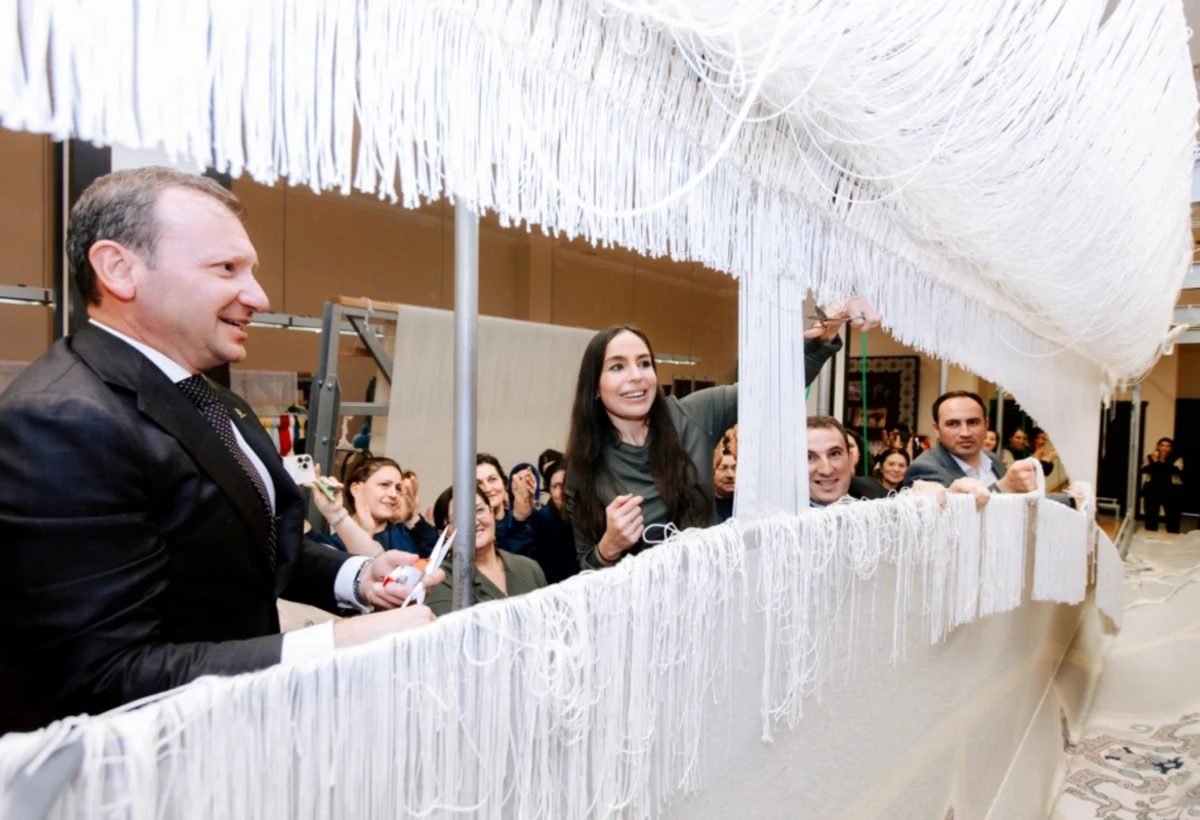Şuşa məscidi üçün dünyada analoqu olmayan xalça - FOTO