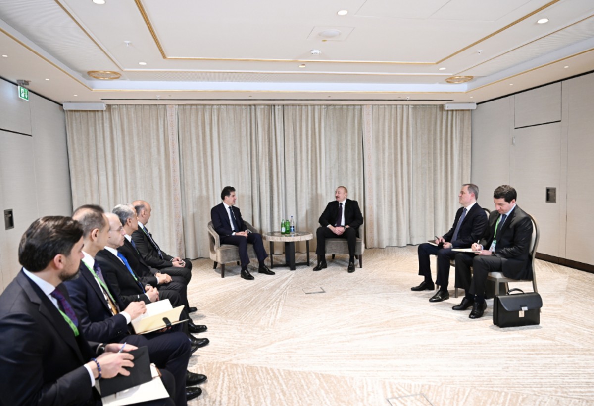 Prezident İlham Əliyevin Münxendə görüşləri başladı - FOTO