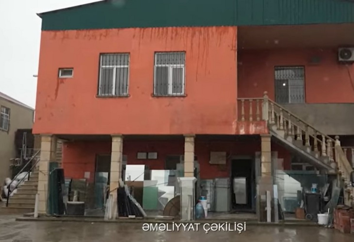 Bakıda propan qaz balonundan istifadə olunan mebel sexi AŞKARLANDI - VİDEO