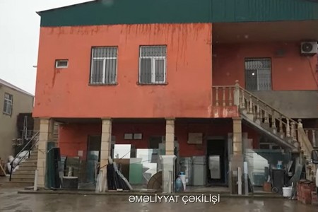 Bakıda propan qaz balonundan istifadə olunan mebel sexi AŞKARLANDI - VİDEO