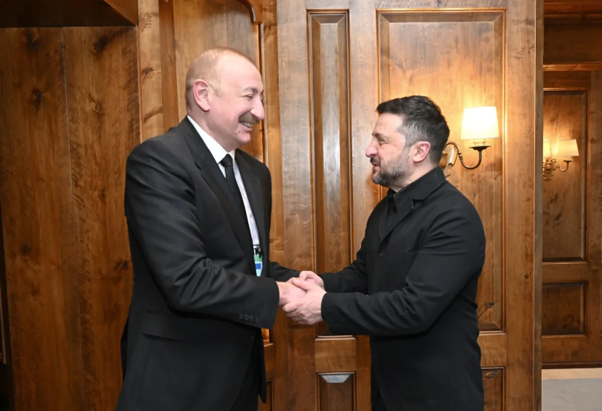 Zelenski Azərbaycan Prezidentinə minnətdarlığını bildirib