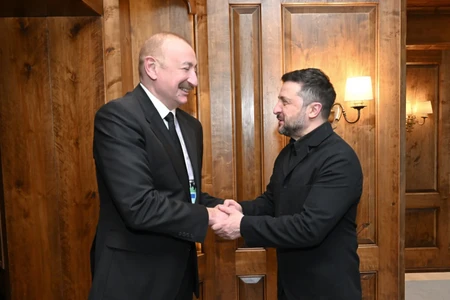 Zelenski Azərbaycan Prezidentinə minnətdarlığını bildirib