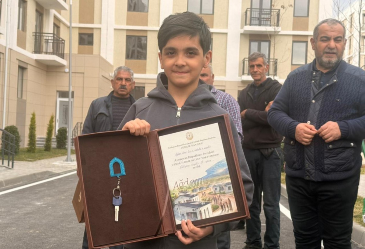 Daha 120 ailə doğma yurdu Ağdamda - FOTO