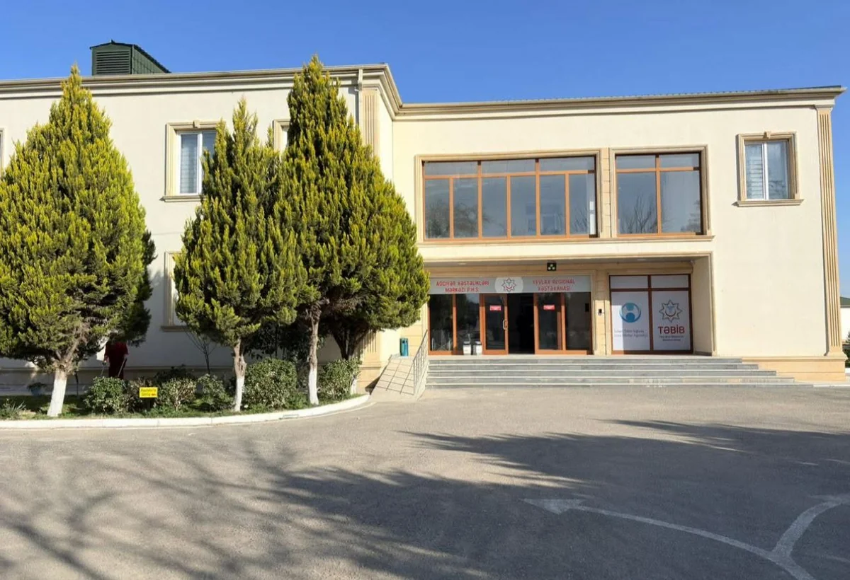 Yevlax Regional Xəstəxanası 2 şəhər və 8 rayonun əhalisinə xidmət göstərəcək