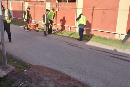 Beyləqanda küçələr təmizlənir, abadlaşma və yol təmirinə 600 min manat xərclənir