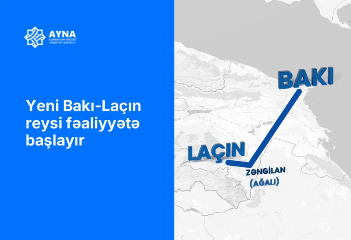 Gələn həftədən Bakıdan Laçına avtobus reysi açılır