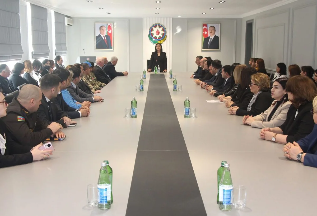 Qadınların Azərbaycanın tarixindəki rolu Yevlaxda müzakirə olunub