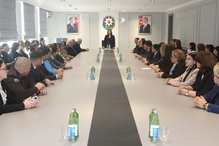 Qadınların Azərbaycanın tarixindəki rolu Yevlaxda müzakirə olunub