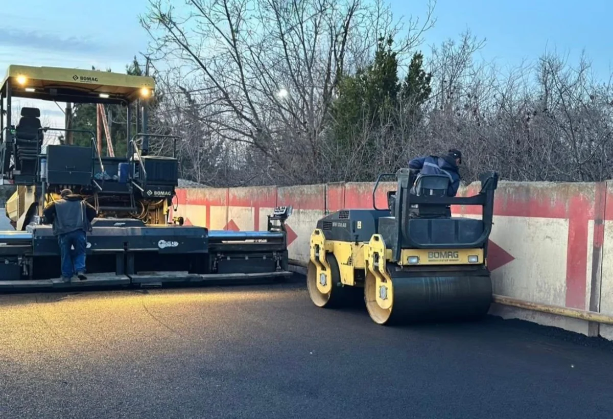 Beyləqanda məktəb yolu asfaltlandı