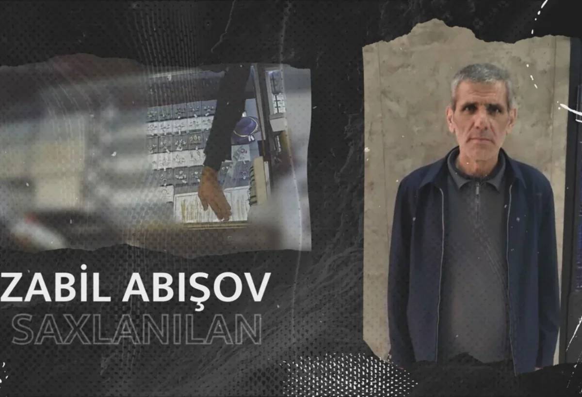 Bakıda 1800 manatlıq qızılın oğurlanması kameraya düşdü - VİDEO