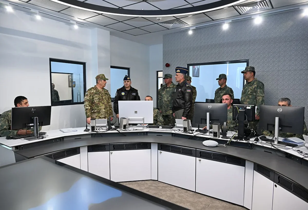 Hava hücumundan müdafiə hissəsinin döyüş fəaliyyəti yoxlanıldı