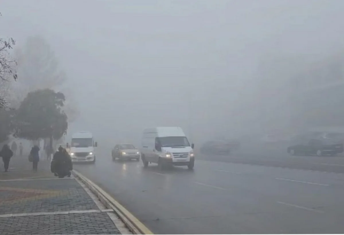 Yollarda dumandan görünüş məsafəsi 500 metrədək məhdudlaşacaq