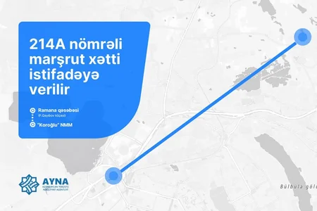 Bakıda yeni MARŞRUT XƏTTİ