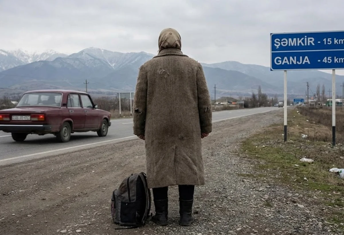 Əri öləndən sonra evdən qovuldu, maşın vurub öldürdü - Şəmkirdə ukraynalı qadının dramı